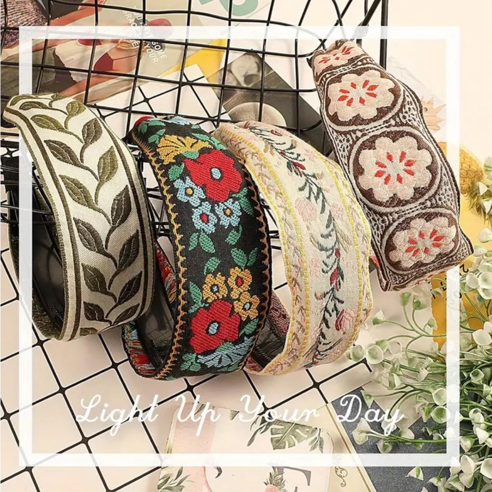 Boho Floral Headbands - Picture 2 of 6
